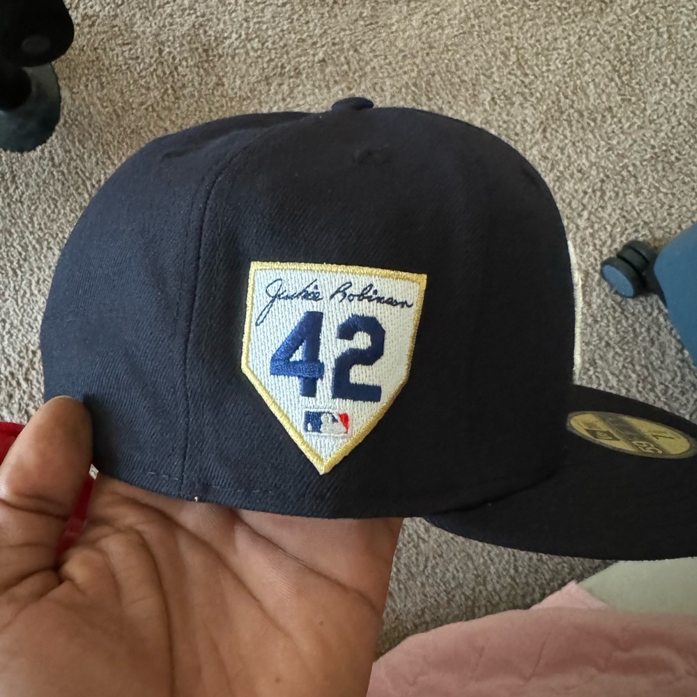 NWT NEW YORK YANKEE JACKIE ROBINSON FITTED HAT
